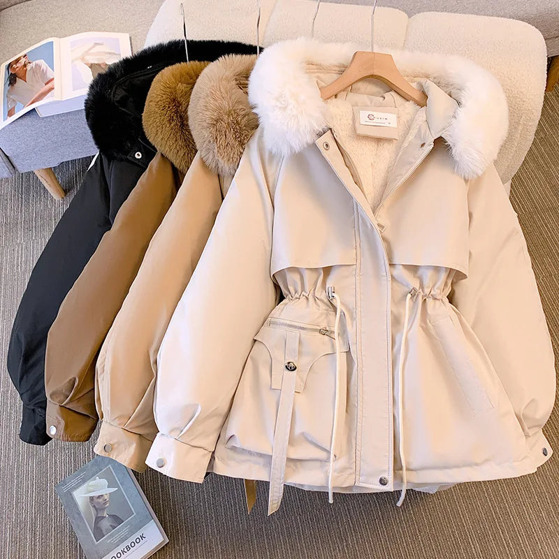 Drawstring Hood Jacket