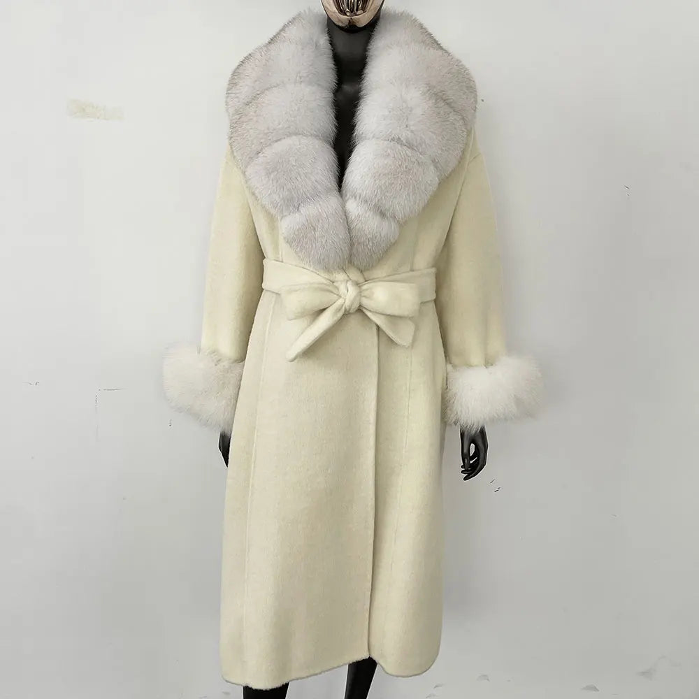 Woolen Fur Coat
