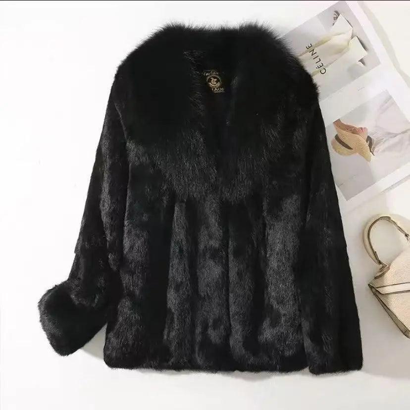 Short Rabbit Coat