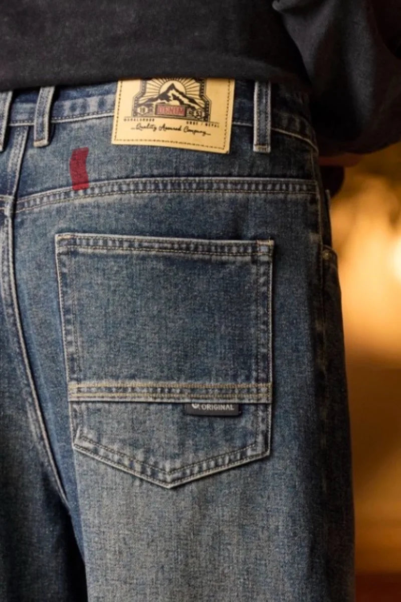 Elastic Waist Jeans