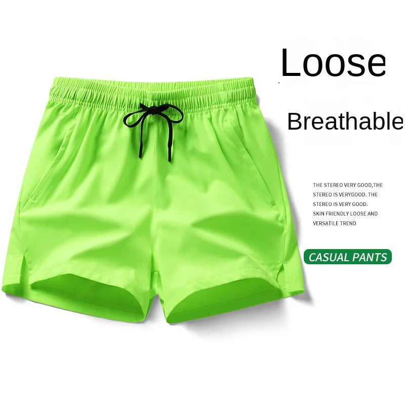 Zippered Sports Shorts