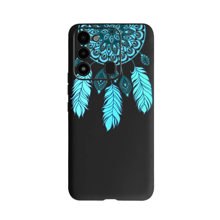 For Tecno Spark 8 Case Soft Silicone Back Case for Tecno Spark 8C Spark8 KG6 Fundas Case Phone Cover Spark 8T Coque