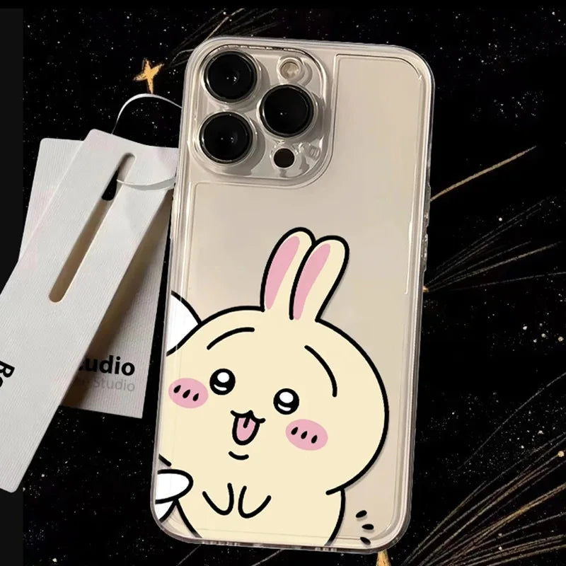 Funny Cartoon Lover Phone Case for iPhone 15 14 13 12 11 Pro Max X Xs Max XR 8 7 Plus Soft Clear Cover Fundas Coque
