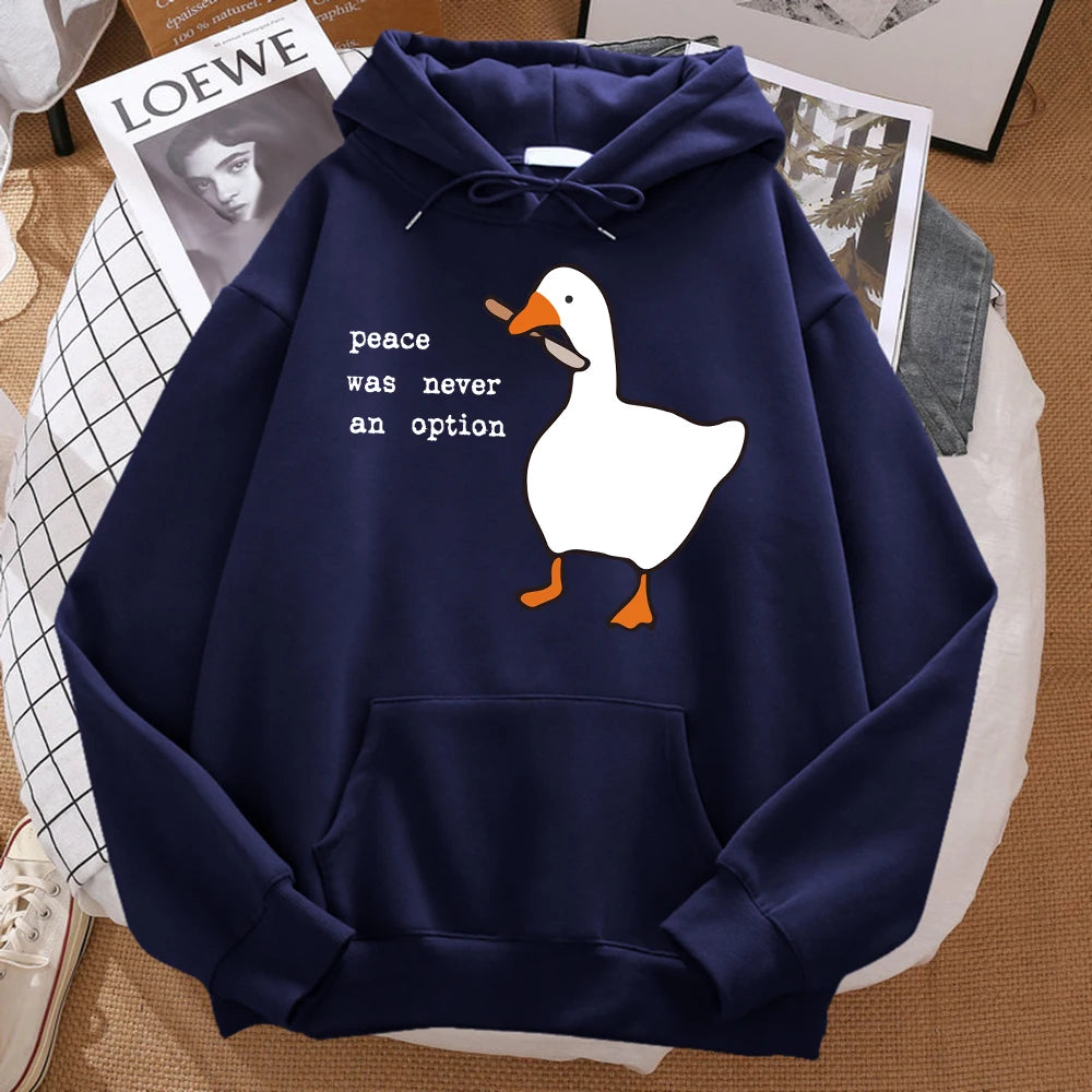 Peace Print Hoodie