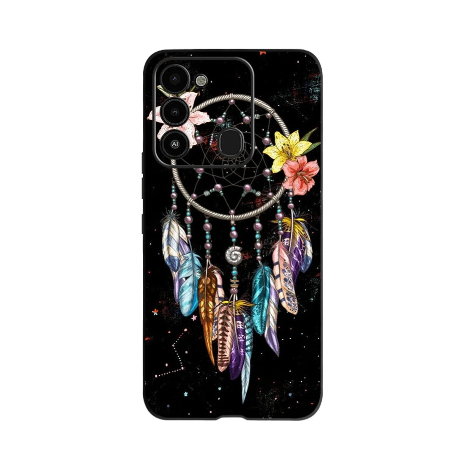 For Tecno Spark 8 Case Soft Silicone Back Case for Tecno Spark 8C Spark8 KG6 Fundas Case Phone Cover Spark 8T Coque
