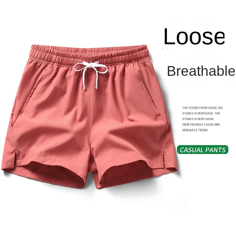 Zippered Sports Shorts