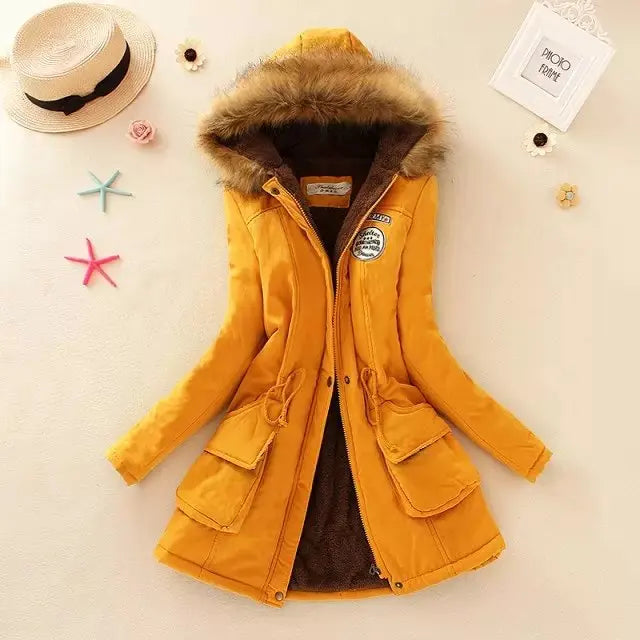 Embroidery Hooded Jacket