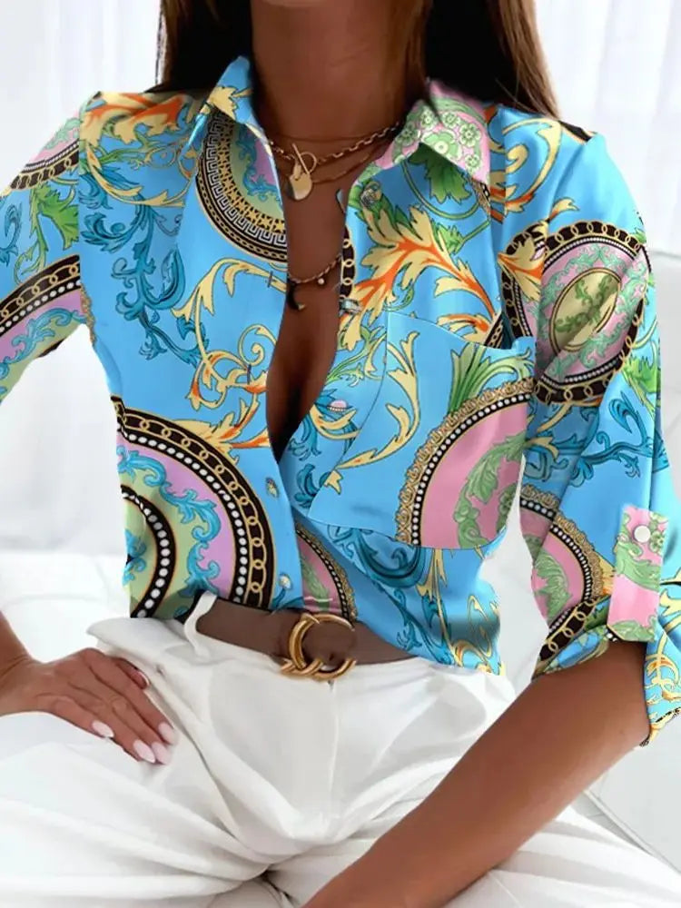 Temperament Stripe Shirt