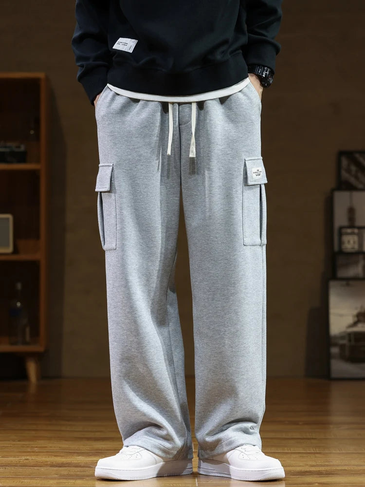 Multi-Pocket Track Pants