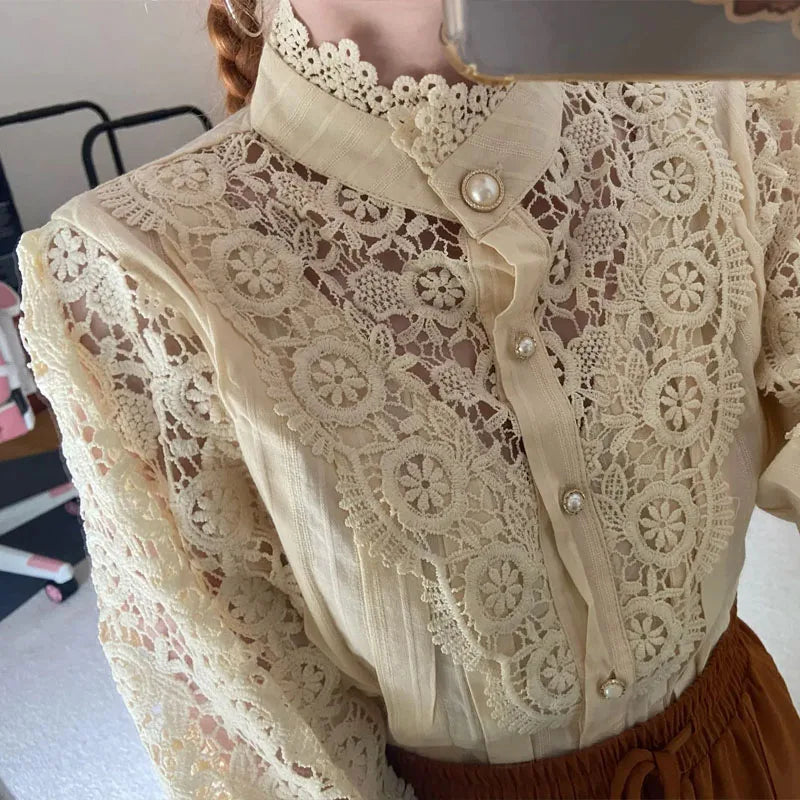 Vintage Lace Blouse