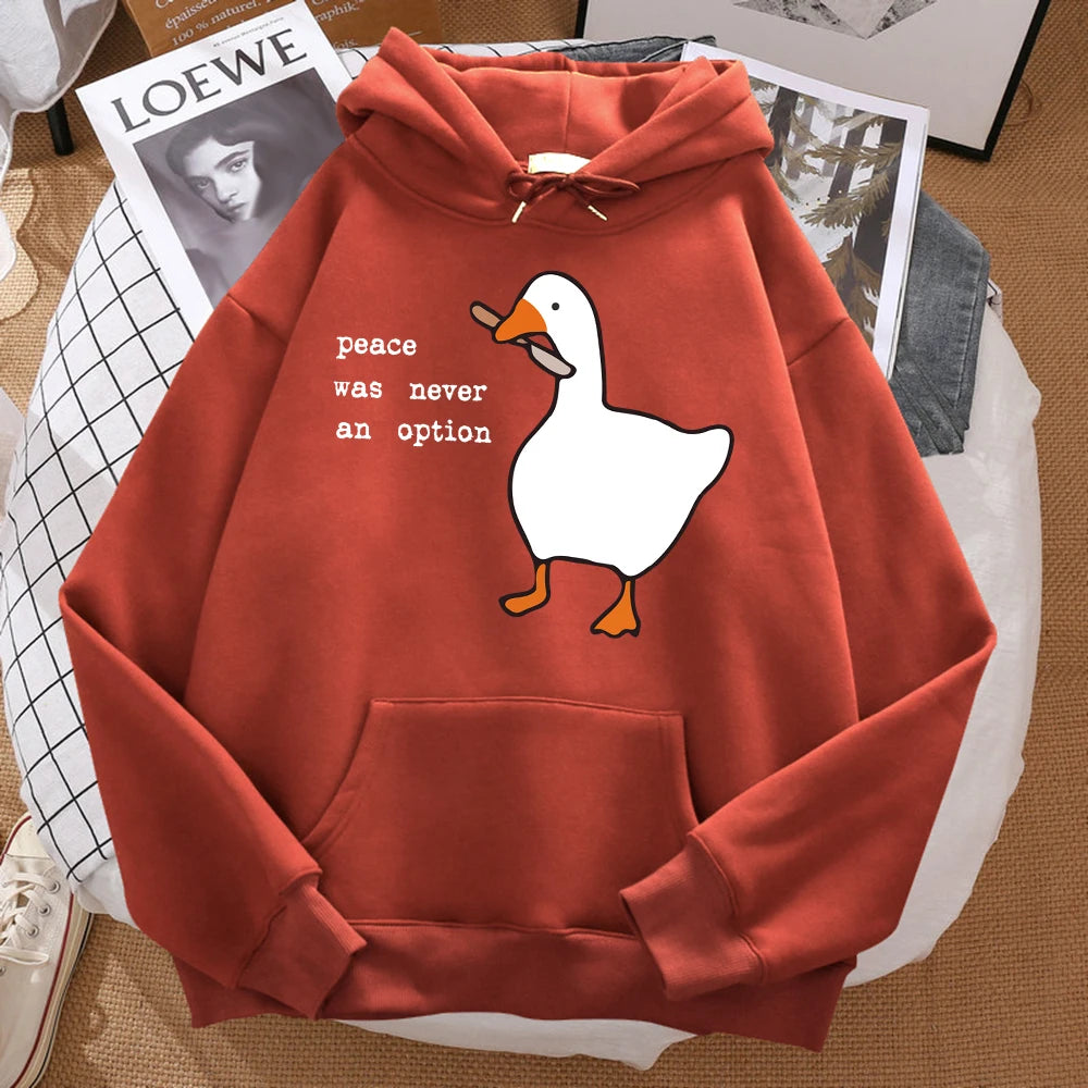 Peace Print Hoodie