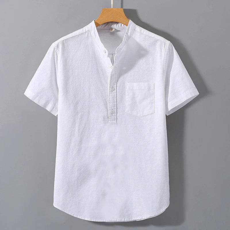 Short Sleeve Cotton Shirt