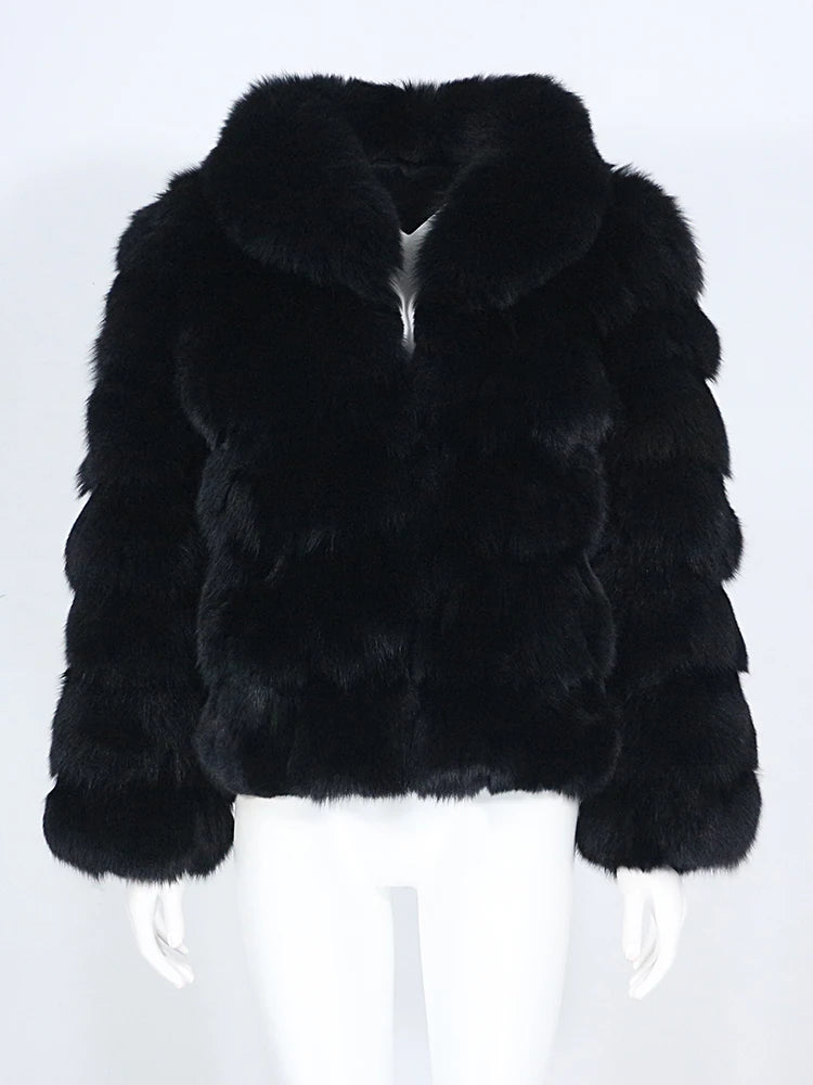 Natural Fox Jacket