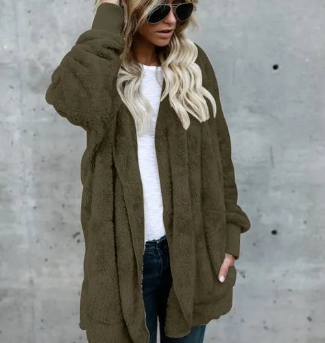 Double Fleece Cardigan