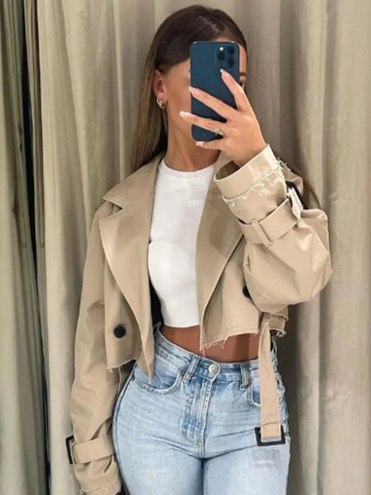 Belt Cropped Trench