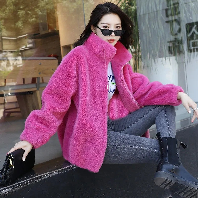 Coral Fleece Coat