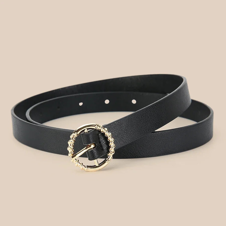 Round Button Belt