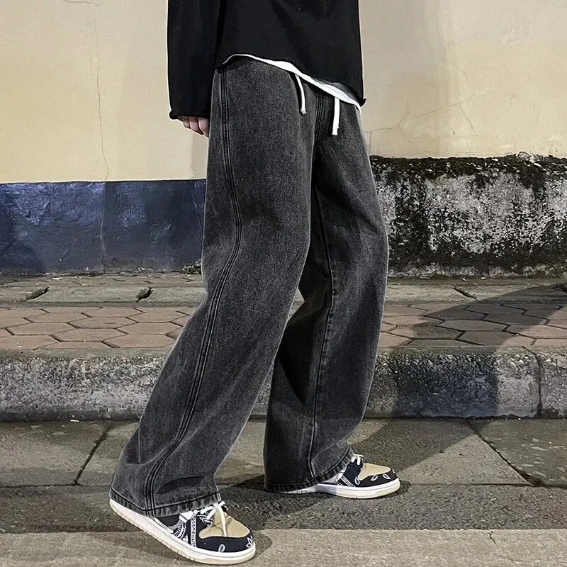 Drape Loose Jeans