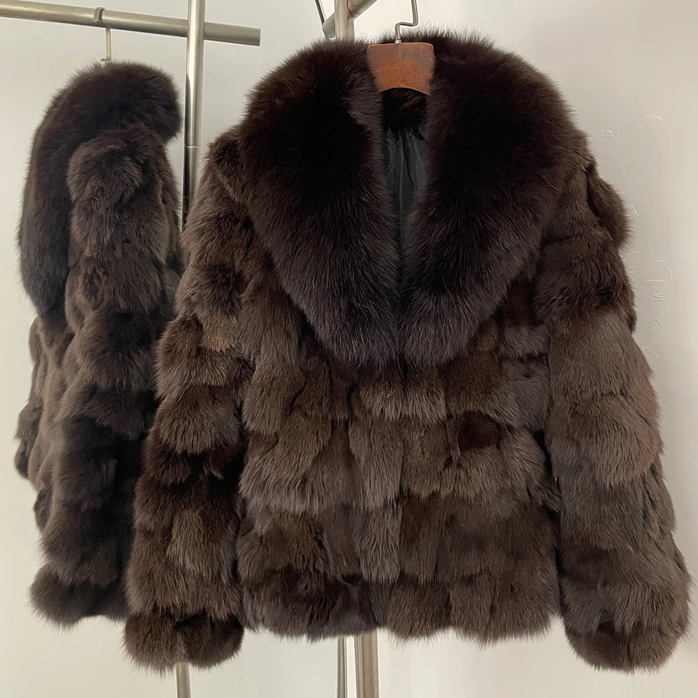 Natural Fox Jacket