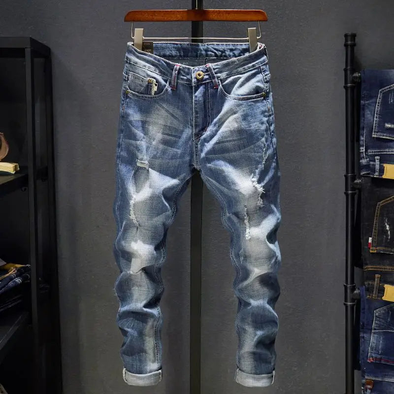 Ripped Slim Jeans