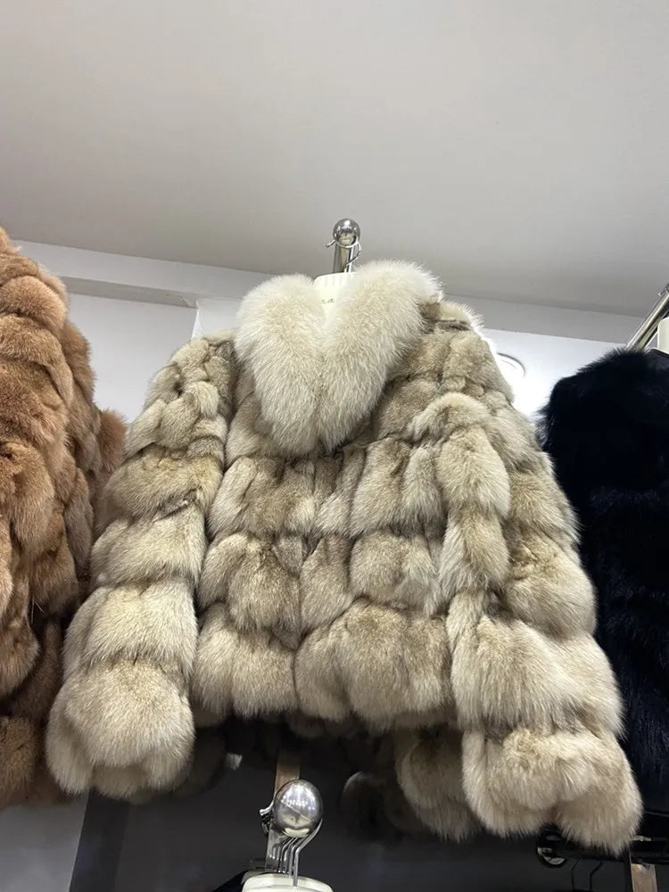 Natural Fox Jacket