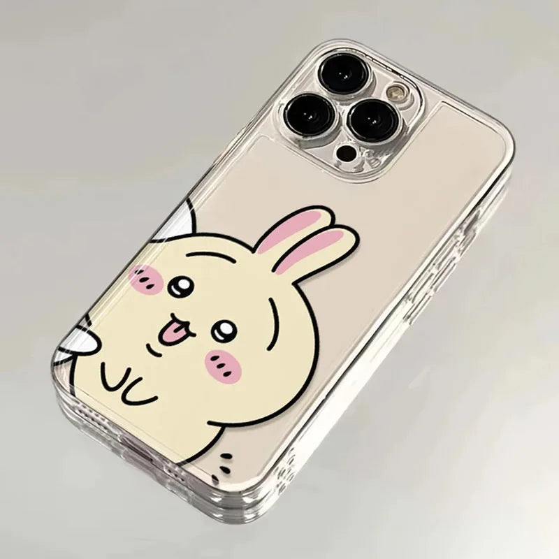 Funny Cartoon Lover Phone Case for iPhone 15 14 13 12 11 Pro Max X Xs Max XR 8 7 Plus Soft Clear Cover Fundas Coque