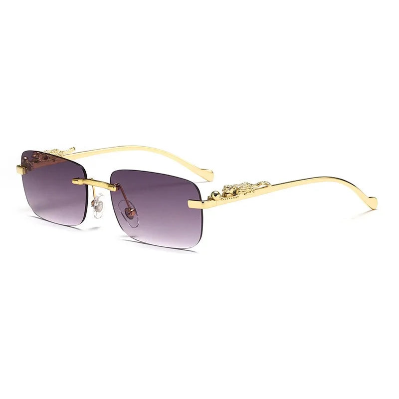 Rimless Square Glasses