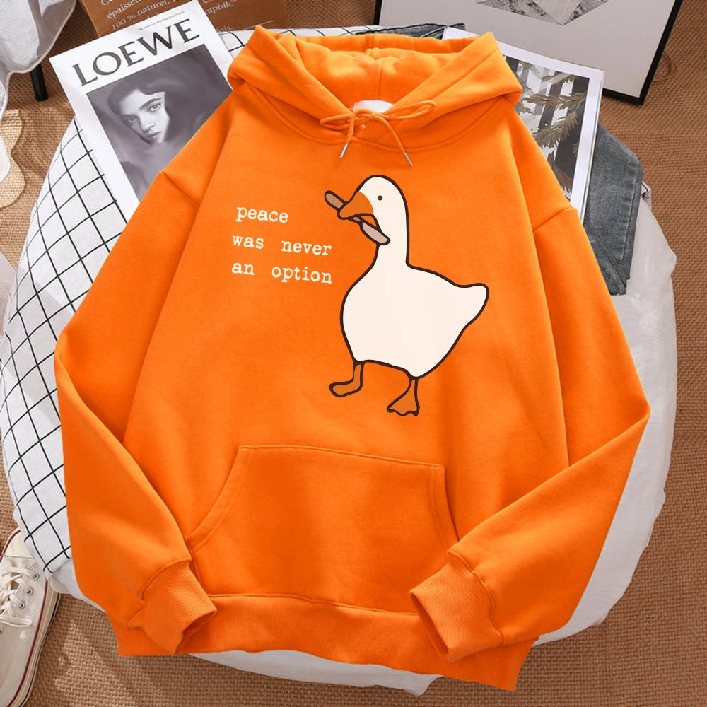 Peace Print Hoodie
