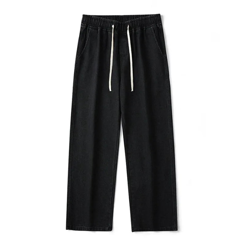 Dragging Loose Jeans