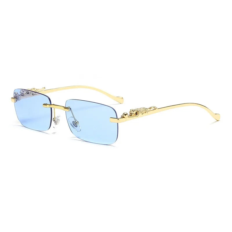 Rimless Square Glasses