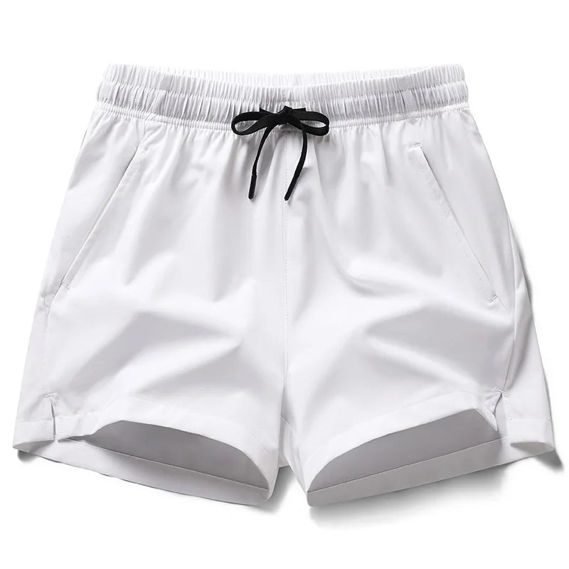 Zippered Sports Shorts