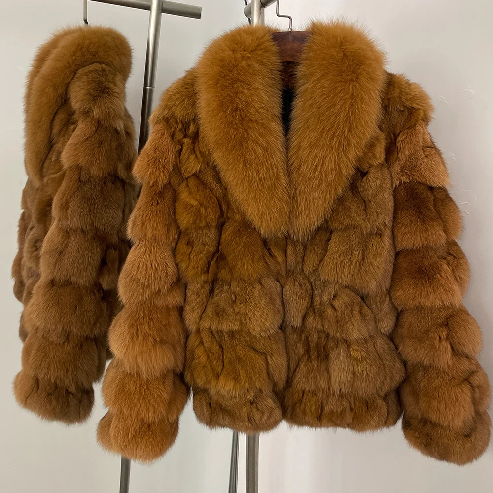 Natural Fox Jacket