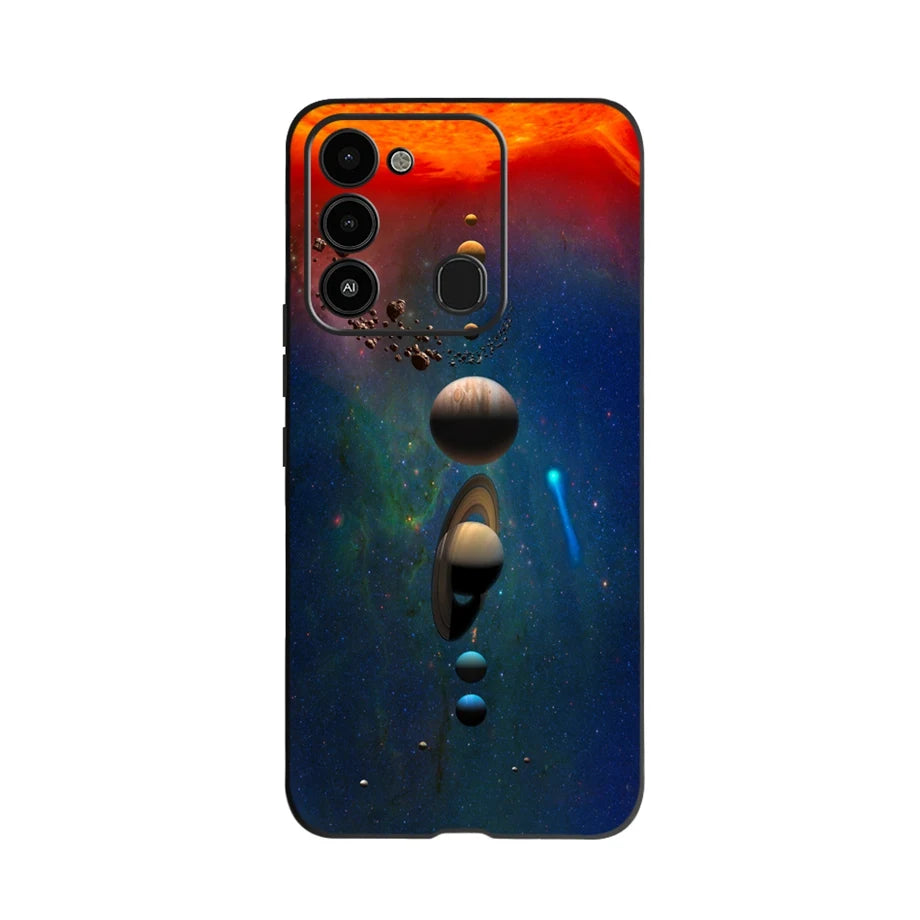 For Tecno Spark 8 Case Soft Silicone Back Case for Tecno Spark 8C Spark8 KG6 Fundas Case Phone Cover Spark 8T Coque