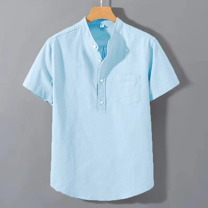 Short Sleeve Cotton Shirt