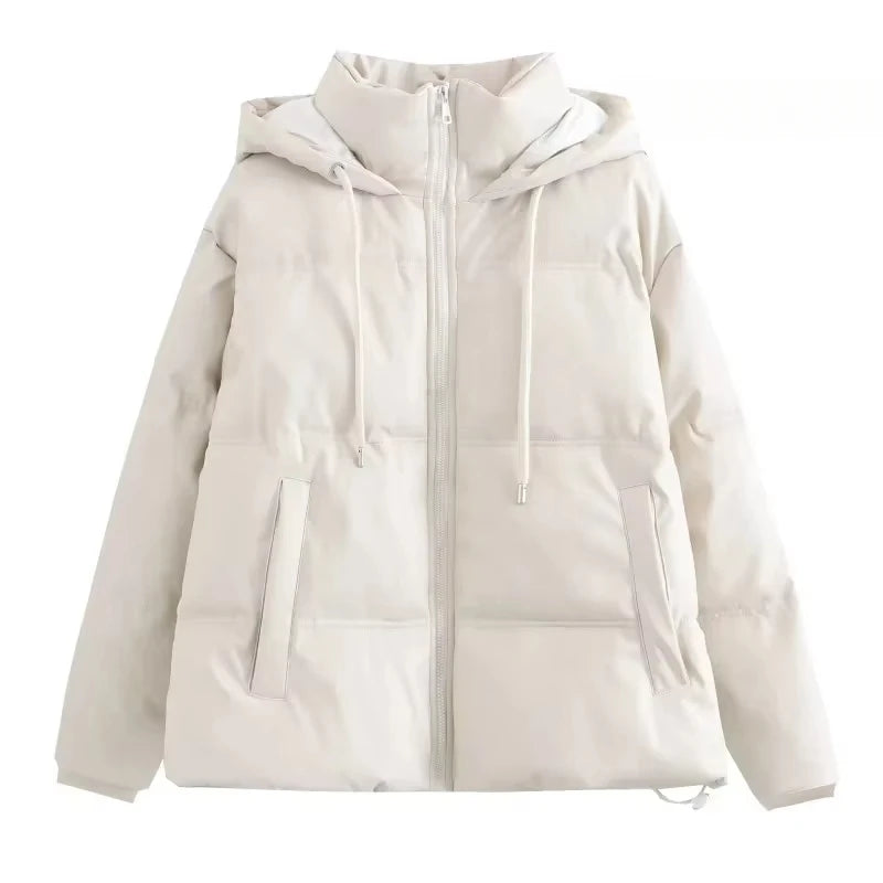Cold Leather Parka