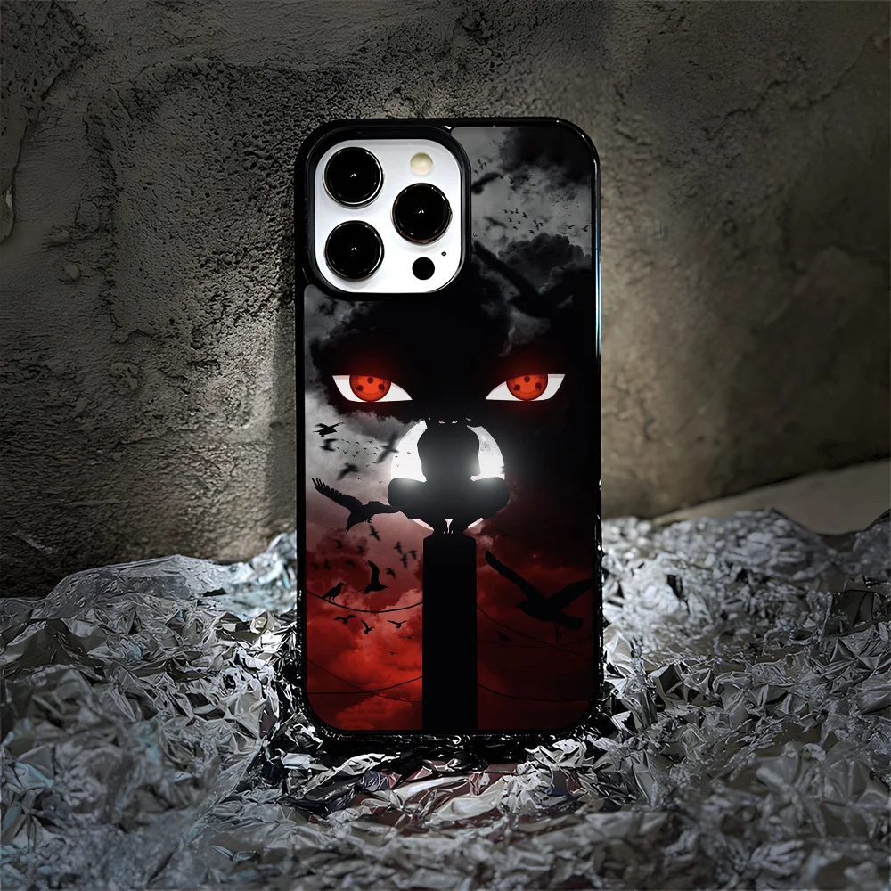 M-Minato N-Namikaze Anime Phone Case For iPhone 16 15 14 Pro Max Plus Mini Magnetic Magsafe Wireless Charging Cover