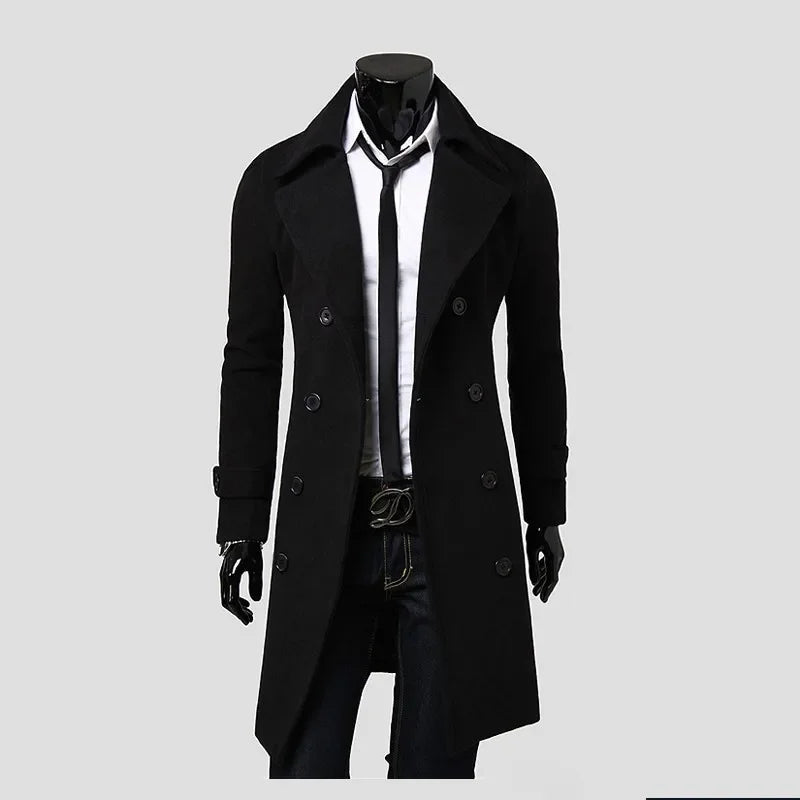 Extended Overcoat Jacket
