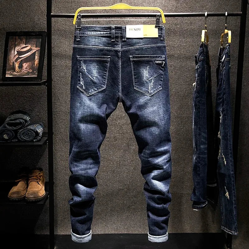 Ripped Slim Jeans