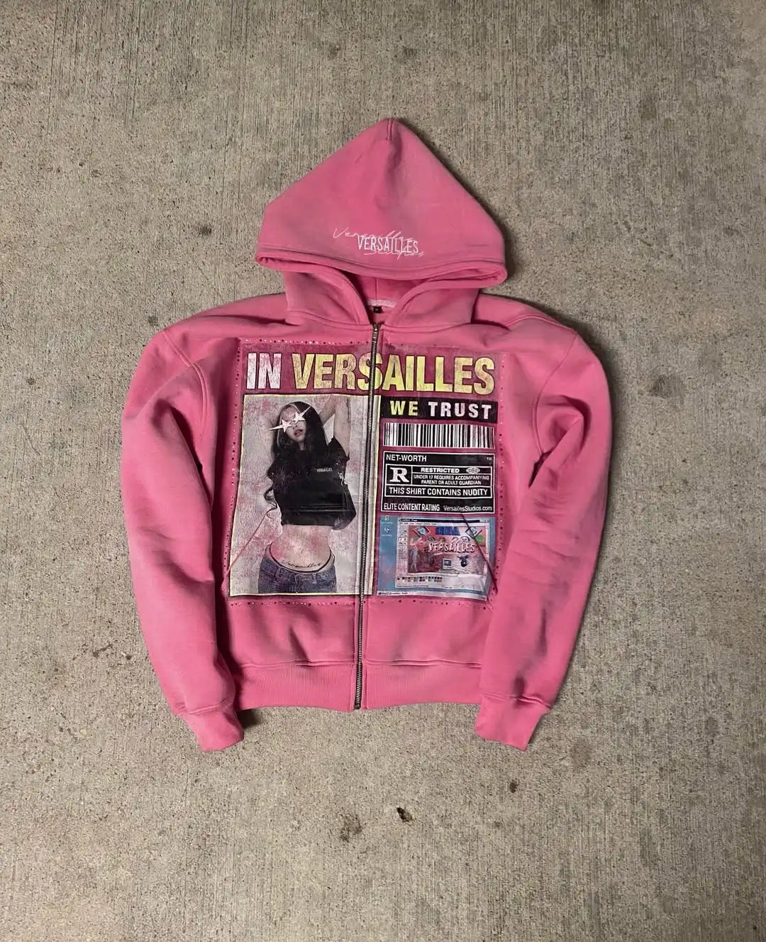 Retro Pattern Hoodie