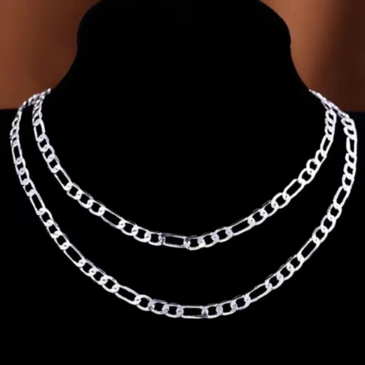 Necklace '16-30inch' Bracelet/8in Two-piece Set