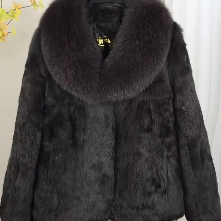 Short Rabbit Coat