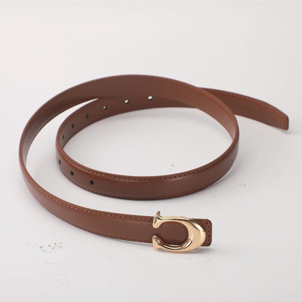 Smooth Buckle Belt