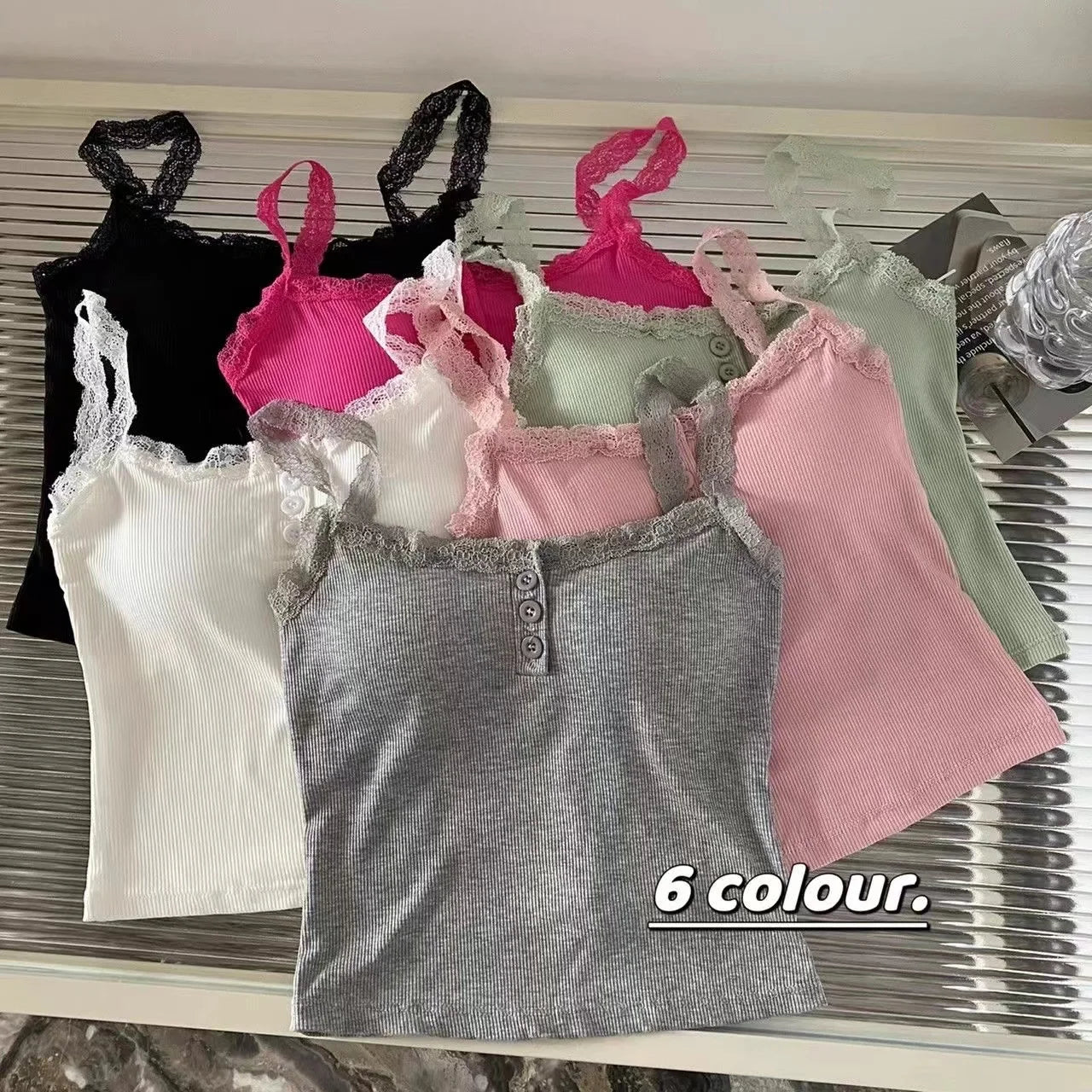 Lace Cropped Top