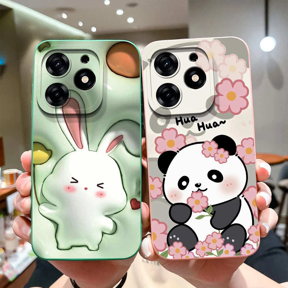 Case For Tecno Spark 10 Pro Pink Cloud Butterfly Liquid Shockproof Fashion Silicone Phone Cover For tecno spark 10 pro Funda
