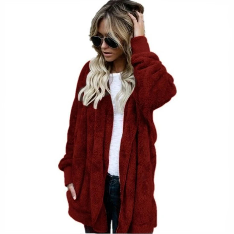 Double Fleece Cardigan