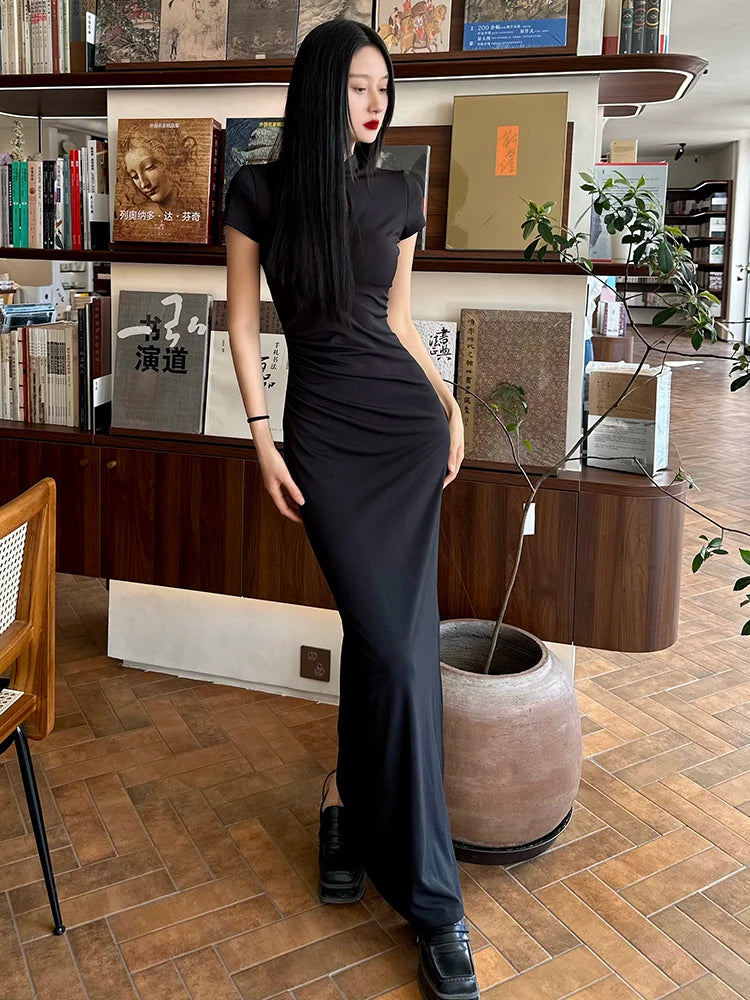Split Midi Dress