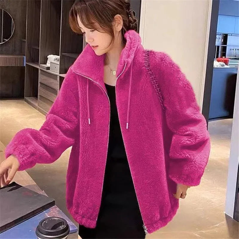 Coral Fleece Coat