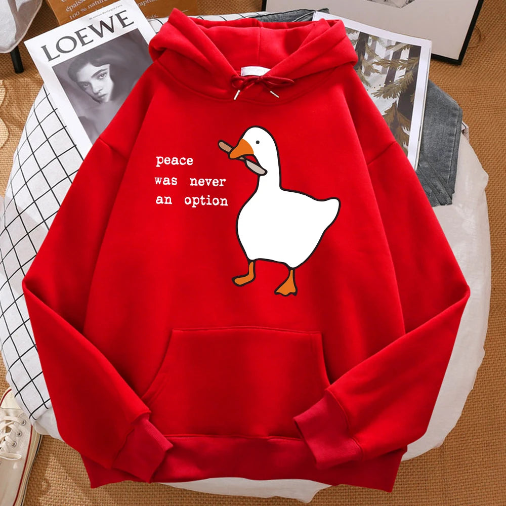 Peace Print Hoodie