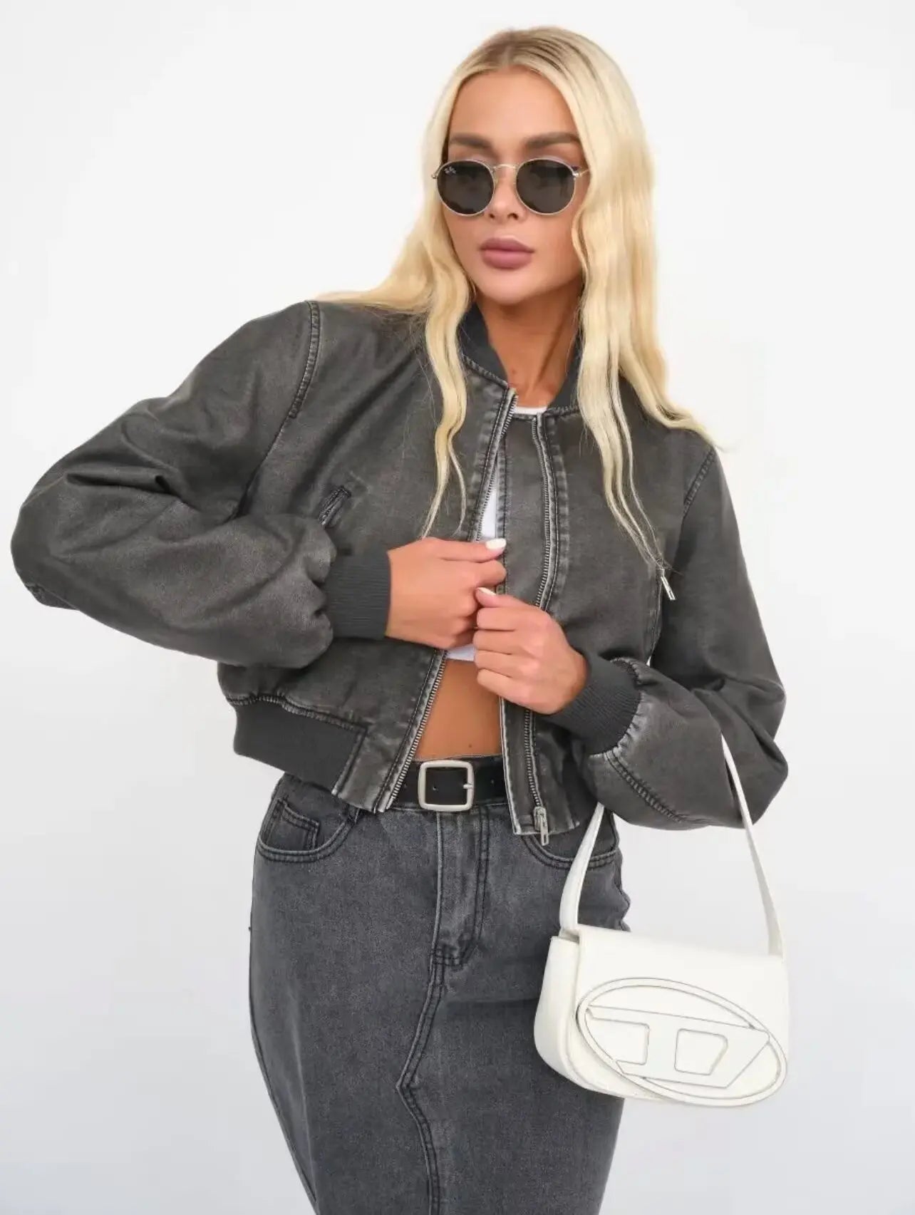 Black Zippered Jacket