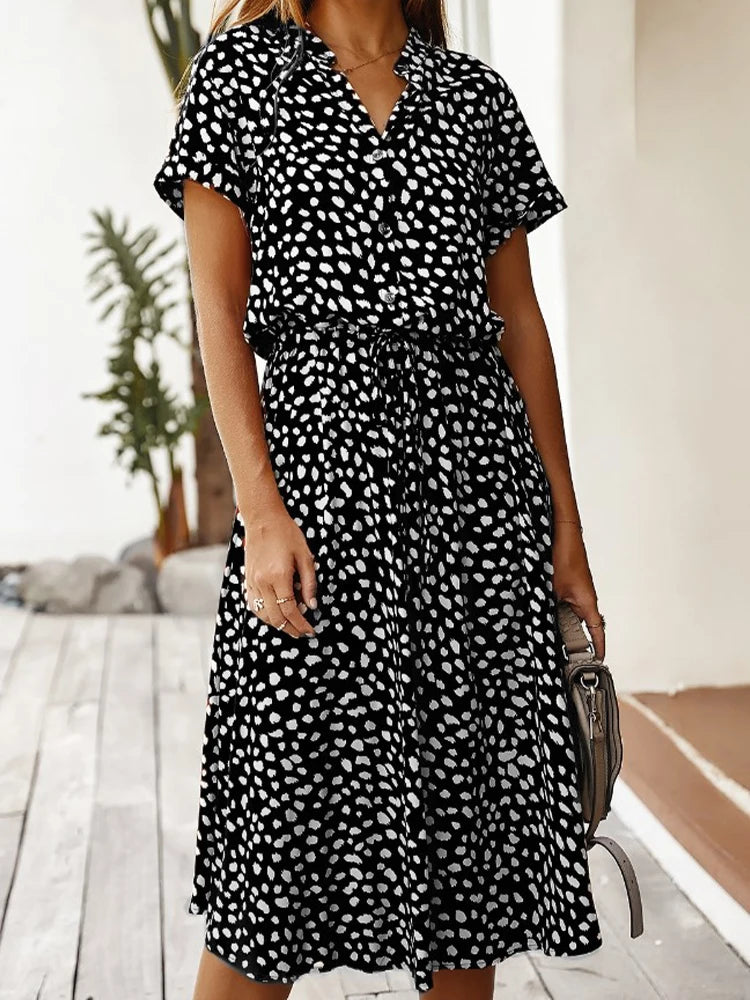 Vintage Floral Dress